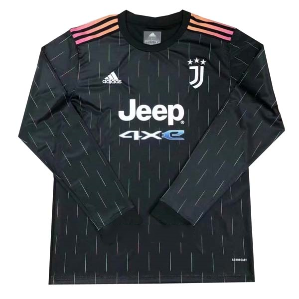Tailandia Camiseta Juventus 2ª Kit ML 2021 2022 Negro